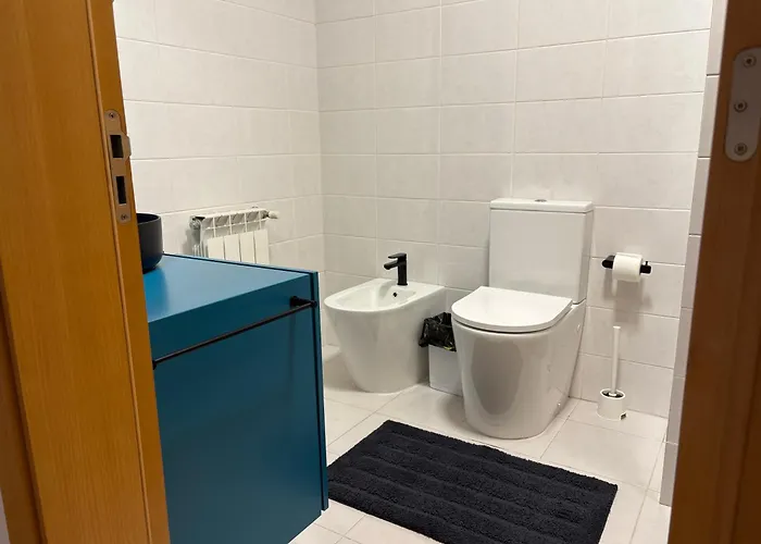 Moderno Frente Al Mar 아파트 São Félix da Marinha